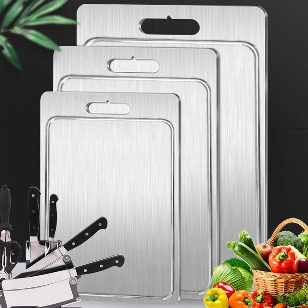 ZarkiBoard Hygienic Non-Porous Titanium Cutting Board