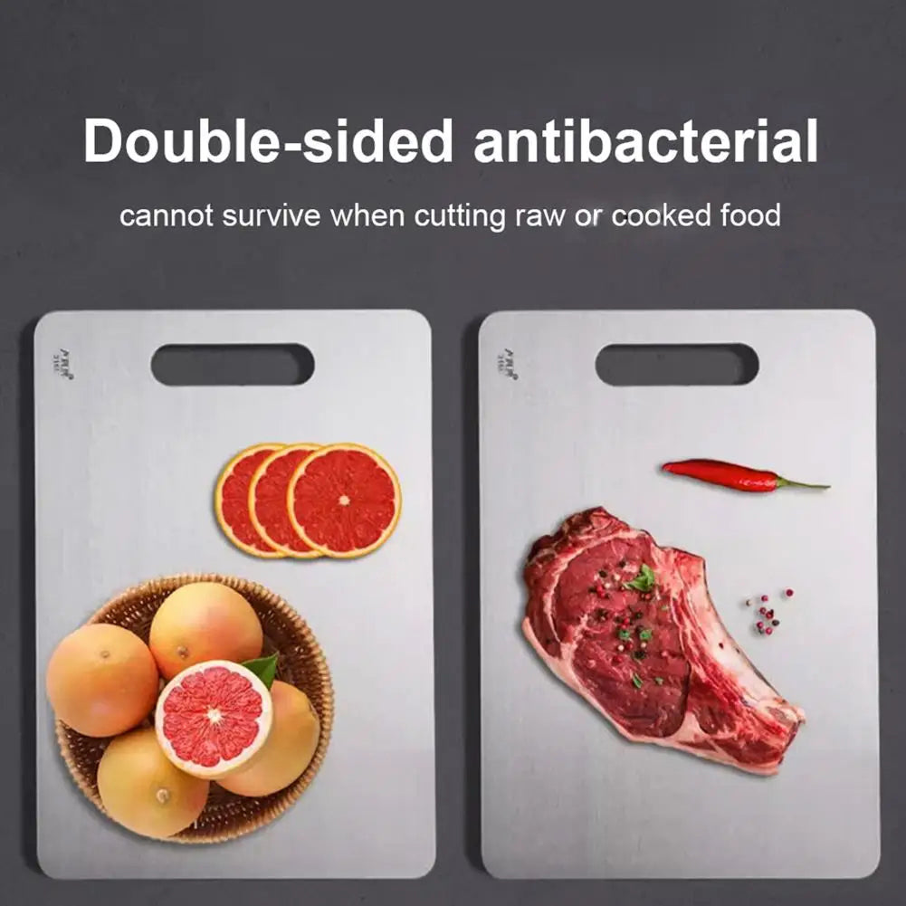 ZarkiBoard Hygienic Non-Porous Titanium Cutting Board
