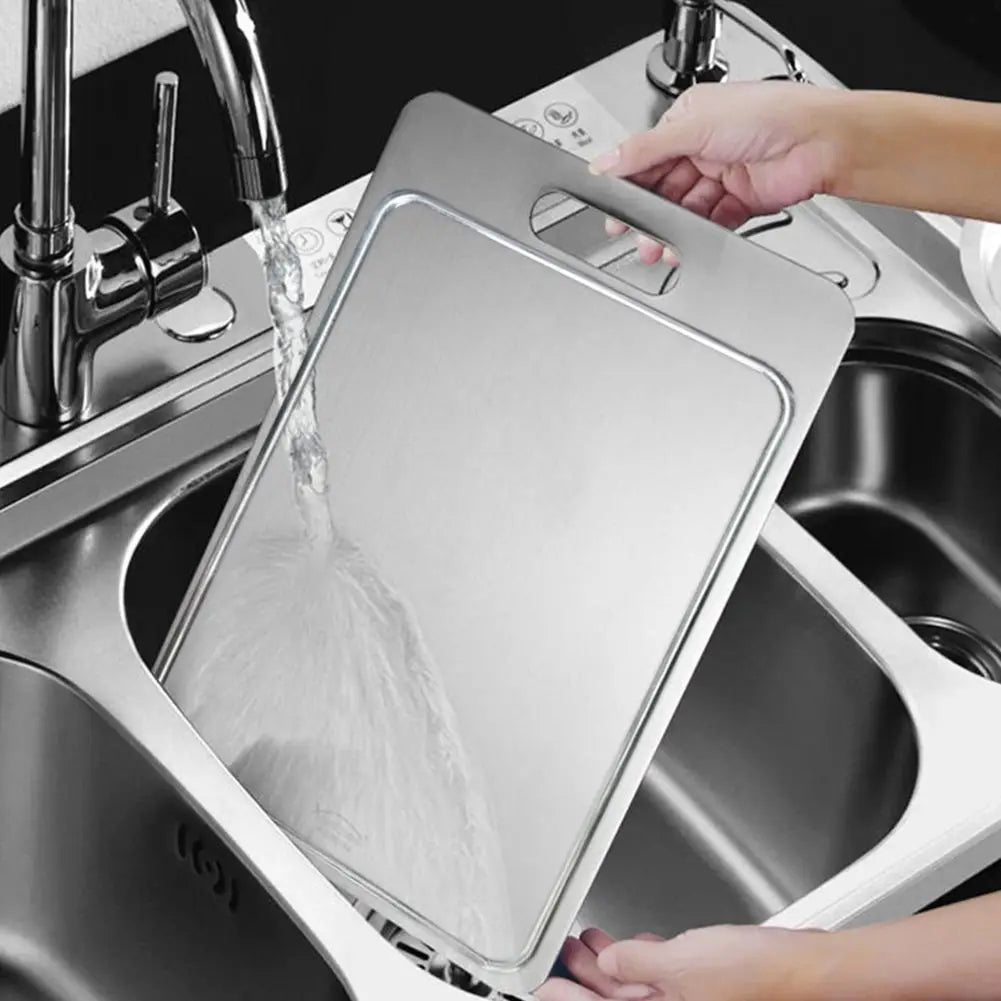 ZarkiBoard Hygienic Non-Porous Titanium Cutting Board