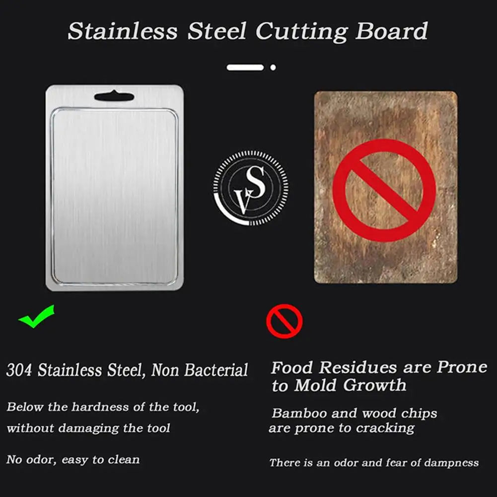 ZarkiBoard Hygienic Non-Porous Titanium Cutting Board